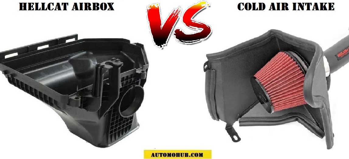 Hellcat Airbox vs Cold Air Intake