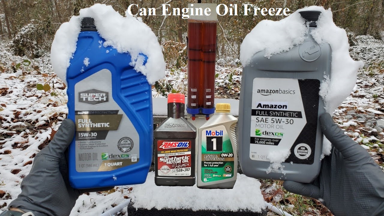 Can Engine Oil Freeze